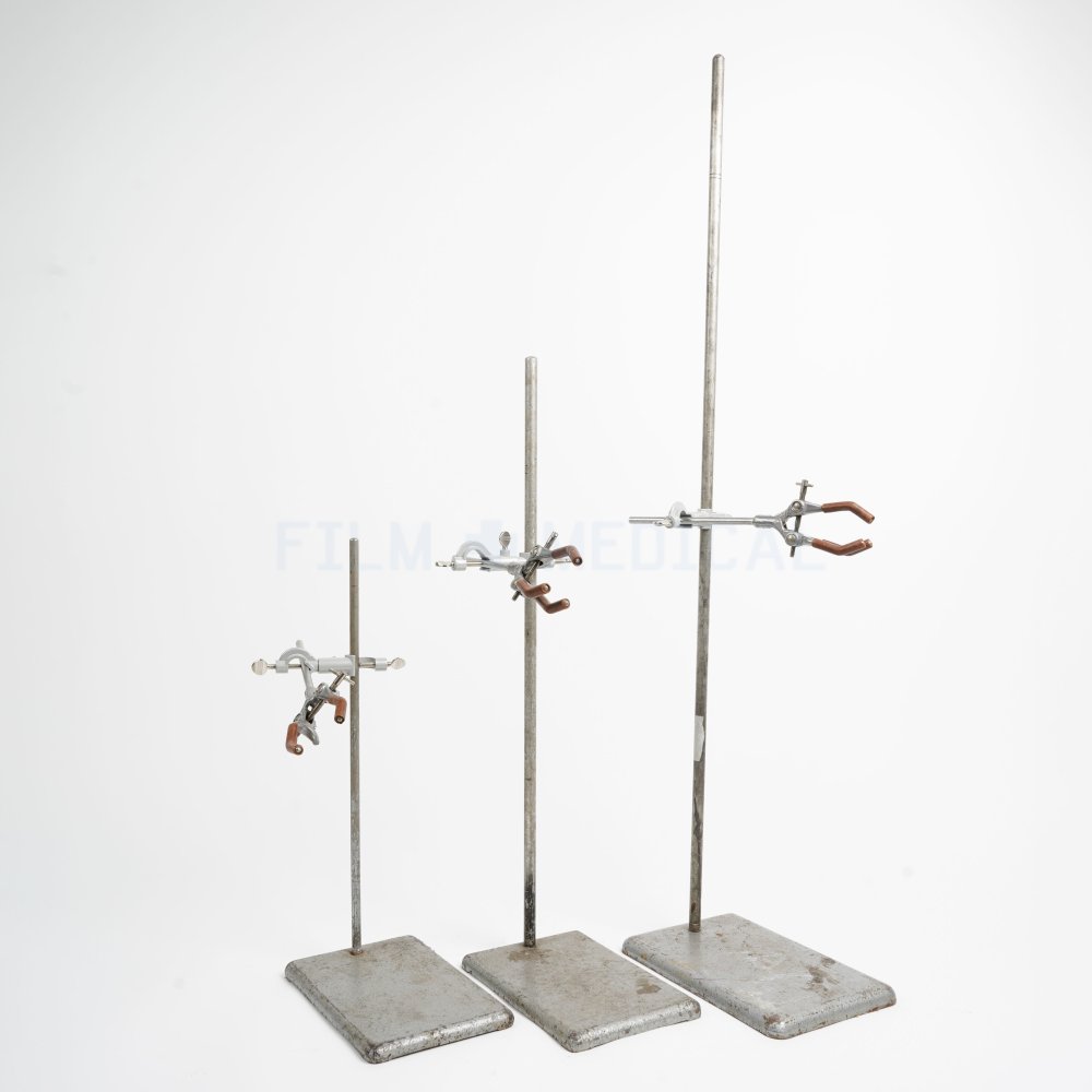 Group Of Retort Stands with Clamp and grip Set Priced Individually