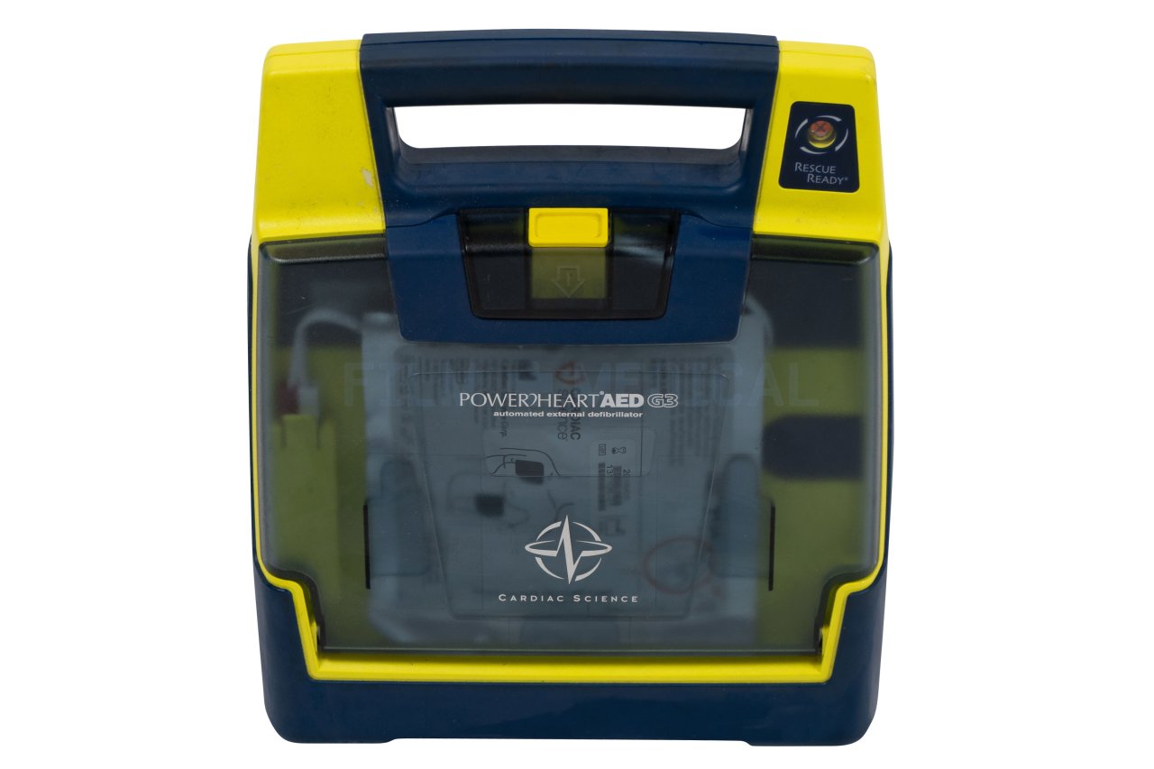 Yellow Modern Defibrillator FILM MEDICAL