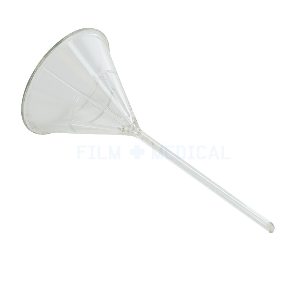 Glass Funnel L FILM MEDICAL