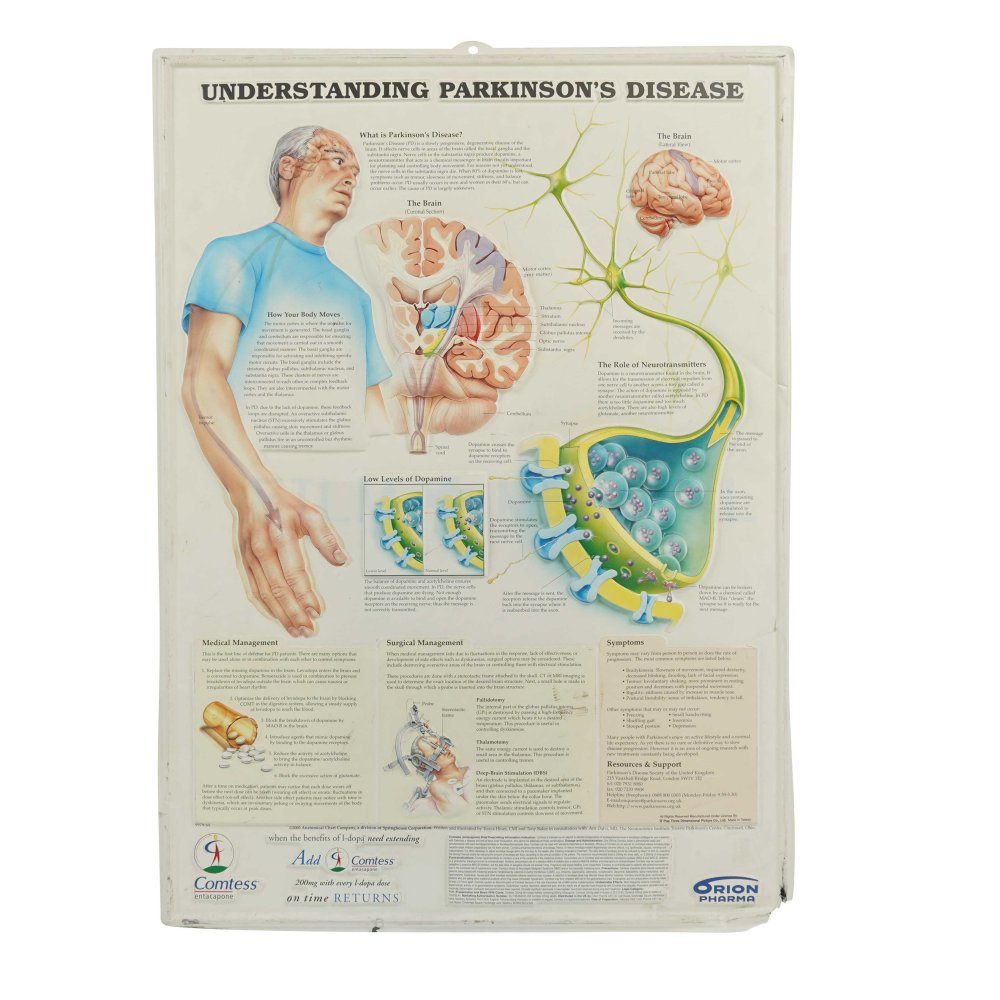 Parkinsons Disease Poster 3D | FILM MEDICAL