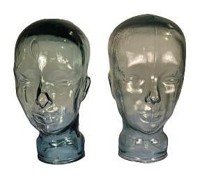 Glass Heads Priced Individually 