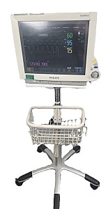Demo Mode Heart Monitor With Back Screen On Stand