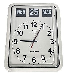 Large Clock With Changeable Date