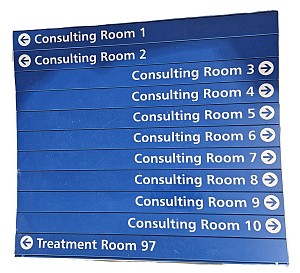 Metal Consultation Sign