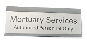 Mortuary Service (small Sign) 