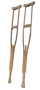 Pair of 1960's Crutches