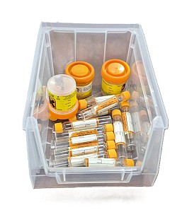 Large Clear Lin BIn Dressed (example only)