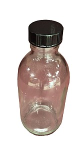 Small Lab Bottle Black Top