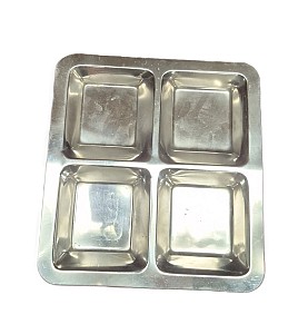 Tray With 4 Compartments 