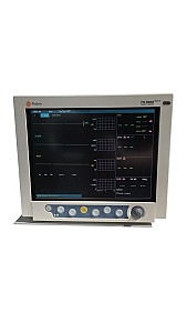 Penlon Heart Monitor With Finger Probe, Bp Cuff + Simulator, Electrodes, x2 Ecg Leads, Instructions