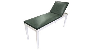 Period Examination Couch Wooden Legs