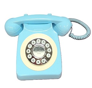 Modified Rotary Phone, With Vibrating Handset