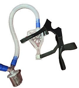 Ventilator Mask With Tubing