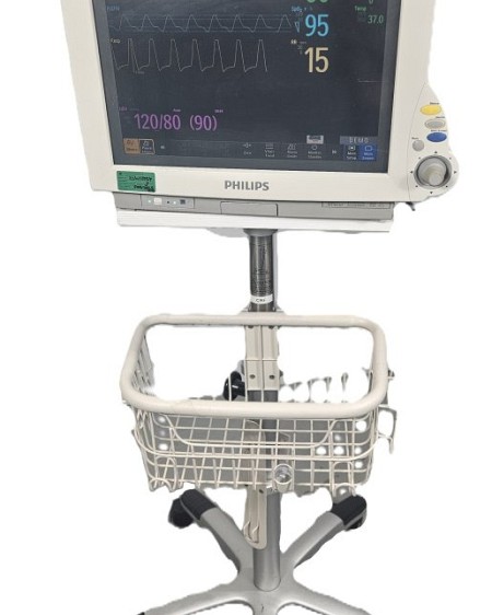 Demo Mode Heart Monitor With Back Screen On Stand