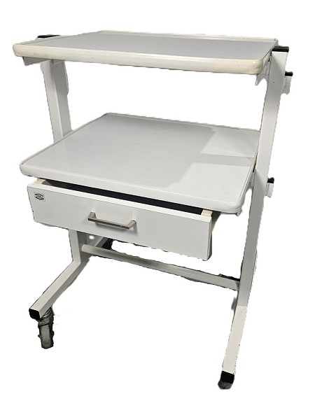 White Storage trolley With Drawer