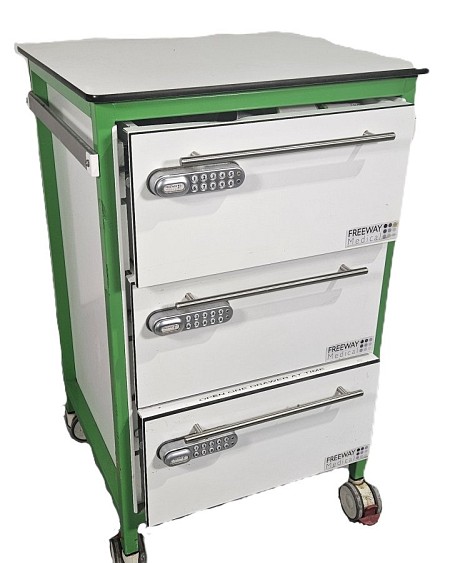 3 Tier Storage Trolley (freeway) Older Style