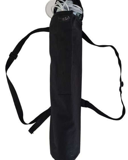 Black Carry On Pouch for Oxygen Tank. ( Oxygen Tank Priced Separately )