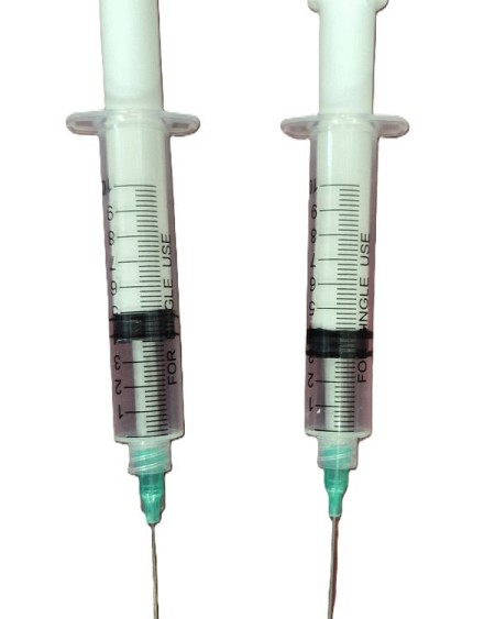 Retractable Syringe (Green Top) Priced Individually 