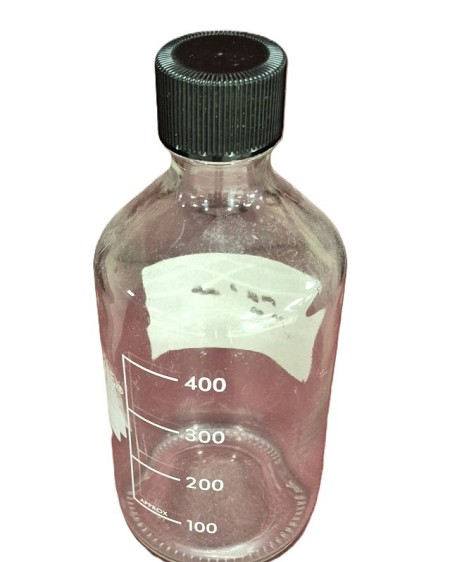 Medium Lab Bottle Black Top