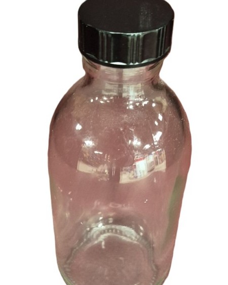 Small Lab Bottle Black Top
