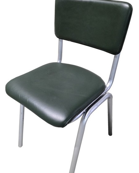 Dark Green Waiting Room Chair
