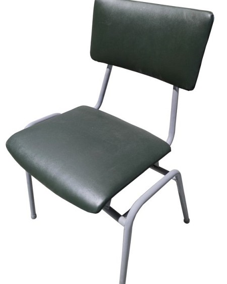 Dark Green Waiting Room Chair