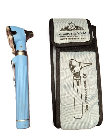 Blue Otoscope With Pouch