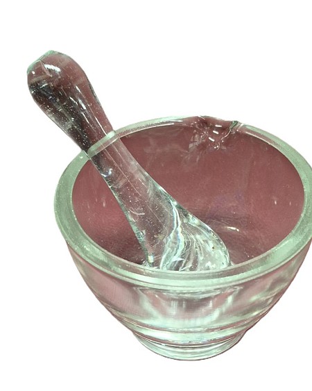 Glass Pestle & Mortar Set