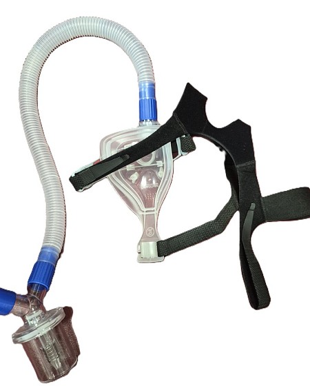Ventilator Mask With Tubing