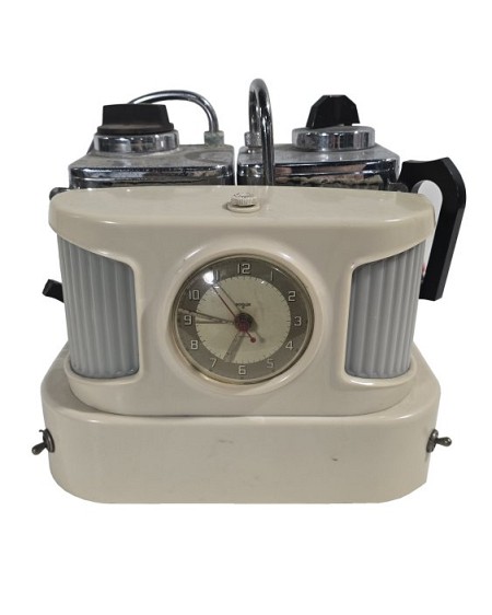 Vintage Tea/Coffee Maker and Alarm Clock