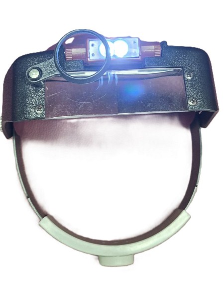 Headband Magnifier With Light