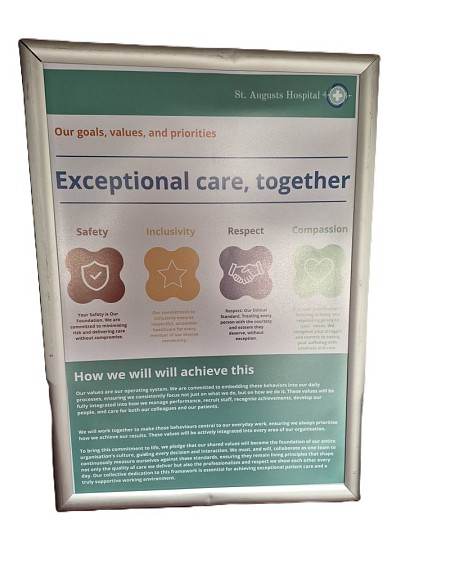  Framed Poster Exceptional Care