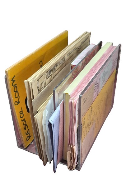 Perspex Notes Holder