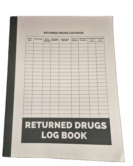 Returned drugs Log Book