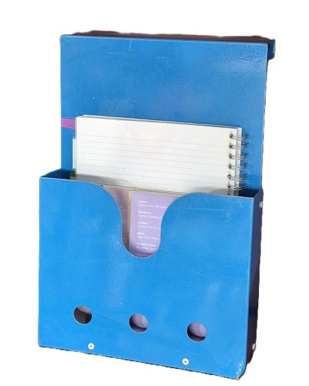 Blue  Folder Holder
