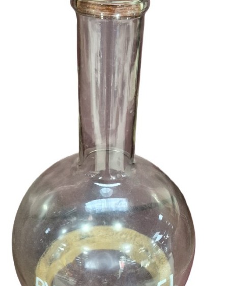 Large Round Bottom Pyrex Glass 5 Litre