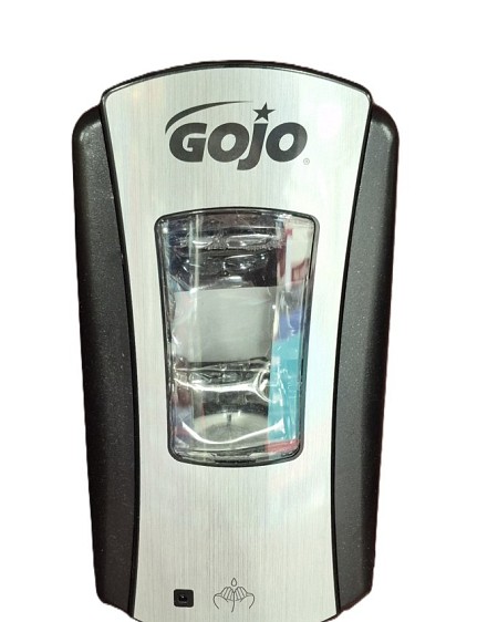 Wall Mount Hand/ Soap Dispenser Black & Silver