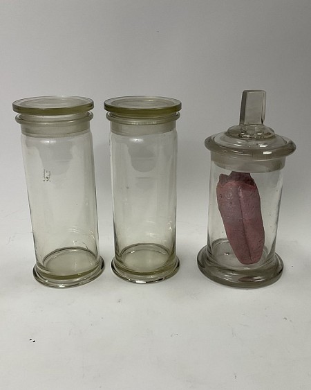 Glass jars 