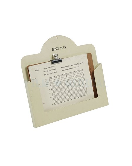 Vintage Overbed Chart Wall Mount