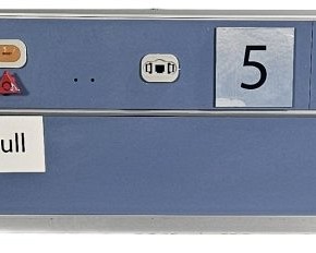 Blue Over Bed Panel