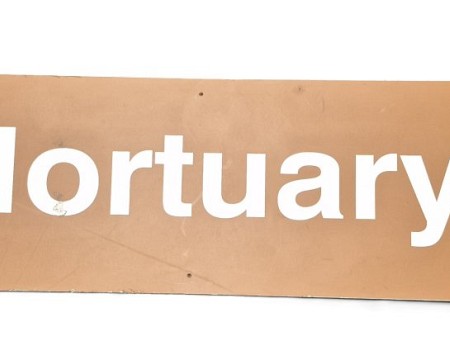 Mortuary Sign (Medium