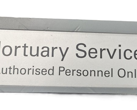 Mortuary Services (Small Sign) 