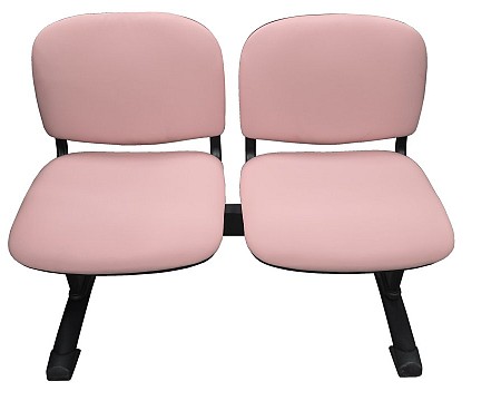 Two Seater Waiting Room Chair / Bench