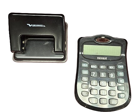 Calculator Or Hole Puncher Priced Individually 