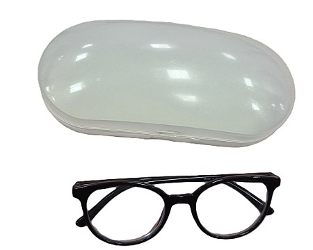 Glasses with case