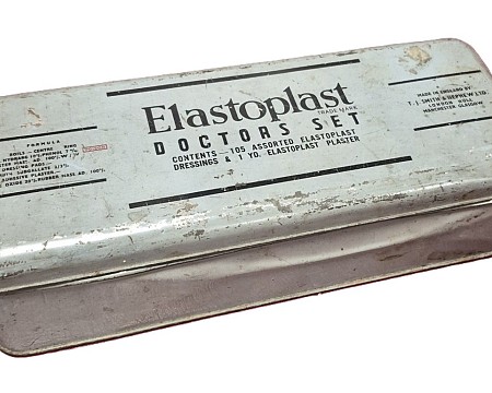 Period Elastoplast Doctors Set Metal Tin