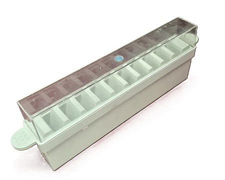 Small Grey Storage box With Clear Lid