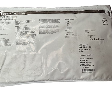 Lumbar Puncture Tray (unopened packets)