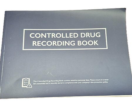 Controlled Drug Recording Book