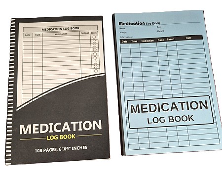 Medication Log Book